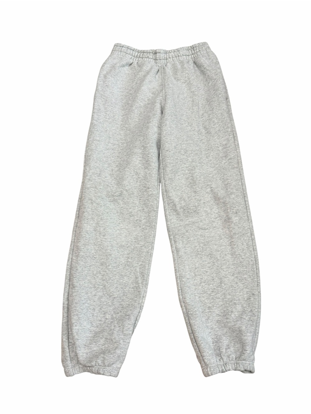 Athleta Girl Heathered Gray All Day Fleece Jogger Sweatpants Size XL 14